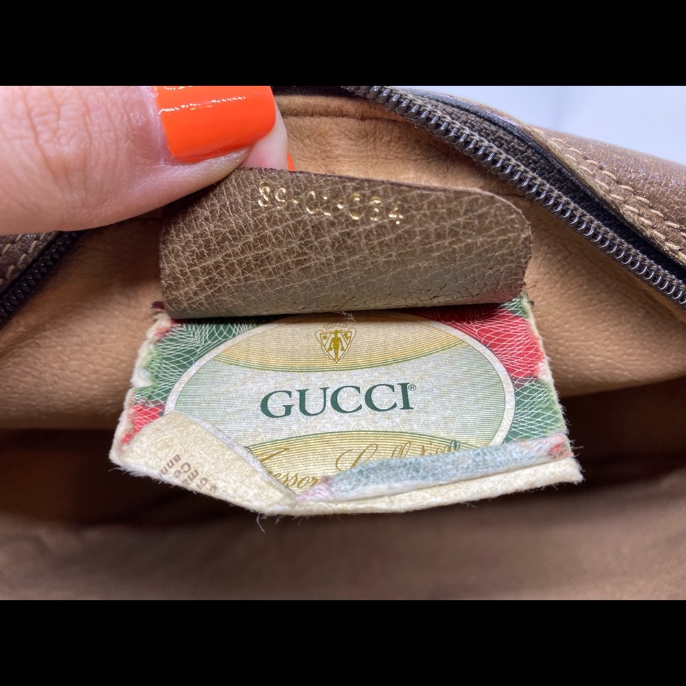 ❌SOLD❌Gucci Supreme Wristlet Vintage *Rare* - Picture 10 of 11